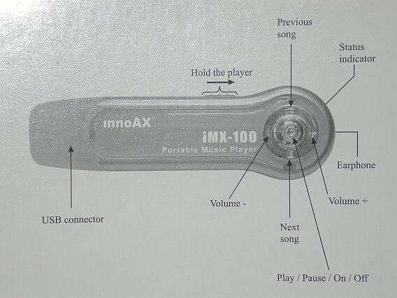 Innoax Imx 100 Mp3 Player